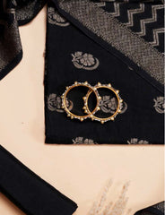 Black Crepe silk Suit