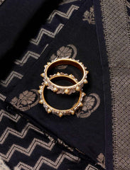 Black Crepe silk Suit