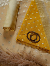 Mustard Yellow Linen Cotton Suit