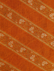 mustard Cotton Silk Suit