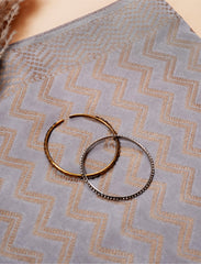 Silver Grey Crepe Silk Suit