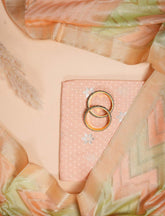 Peach Pure Cotton Silk Banarasi Suit
