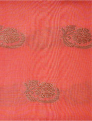 Peach Crepe Silk Suit