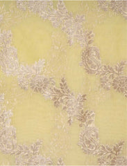 Lemon Yellow Linen Cotton Suit