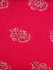 Royal Pink Crepe Silk Suit