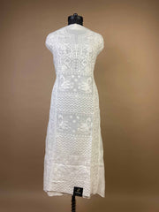 Pure Mulmul 2 Taar Chikankari Suit