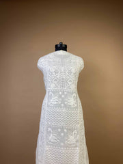 Pure Mulmul 2 Taar Chikankari Suit