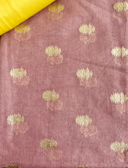 Cotton Silk Suits with Heavy Contrast Dupatta