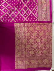 Beautiful crepe silk saree