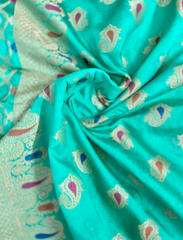 Beautiful crepe silk saree