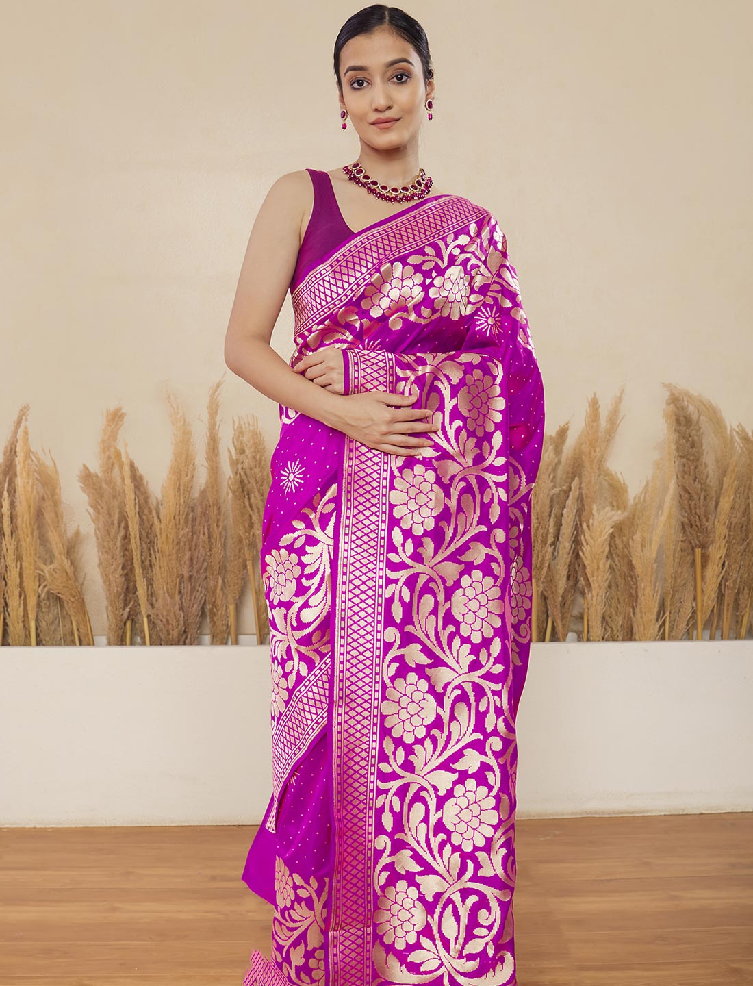 Banarasi pure Katan silk Saree