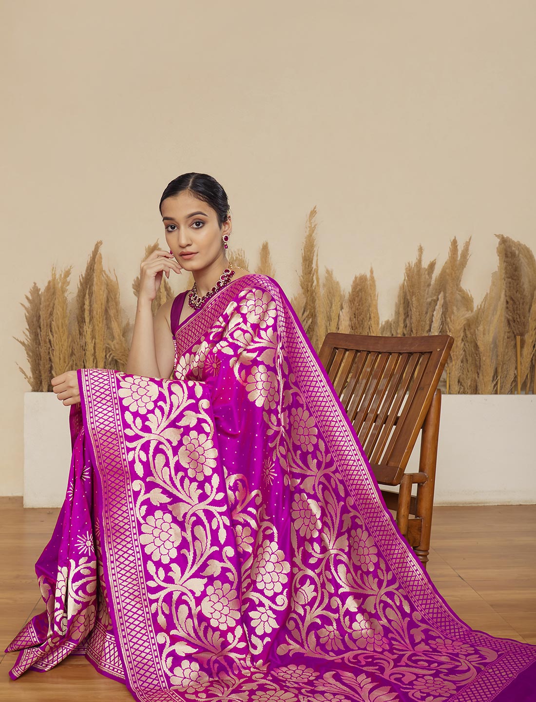 Banarasi pure Katan silk Saree