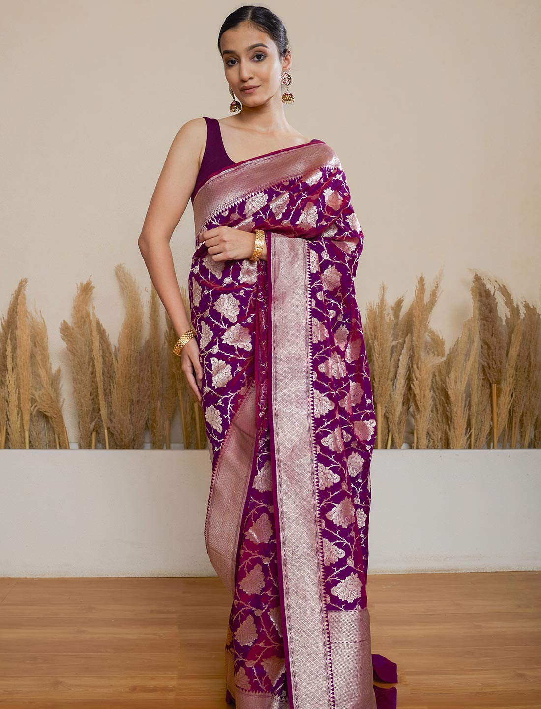 Banarasi pure Katan silk Saree