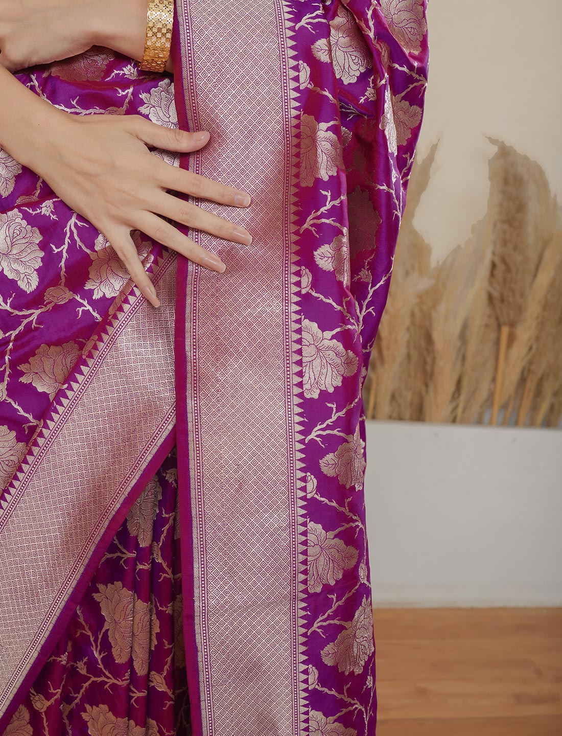 Banarasi pure Katan silk Saree