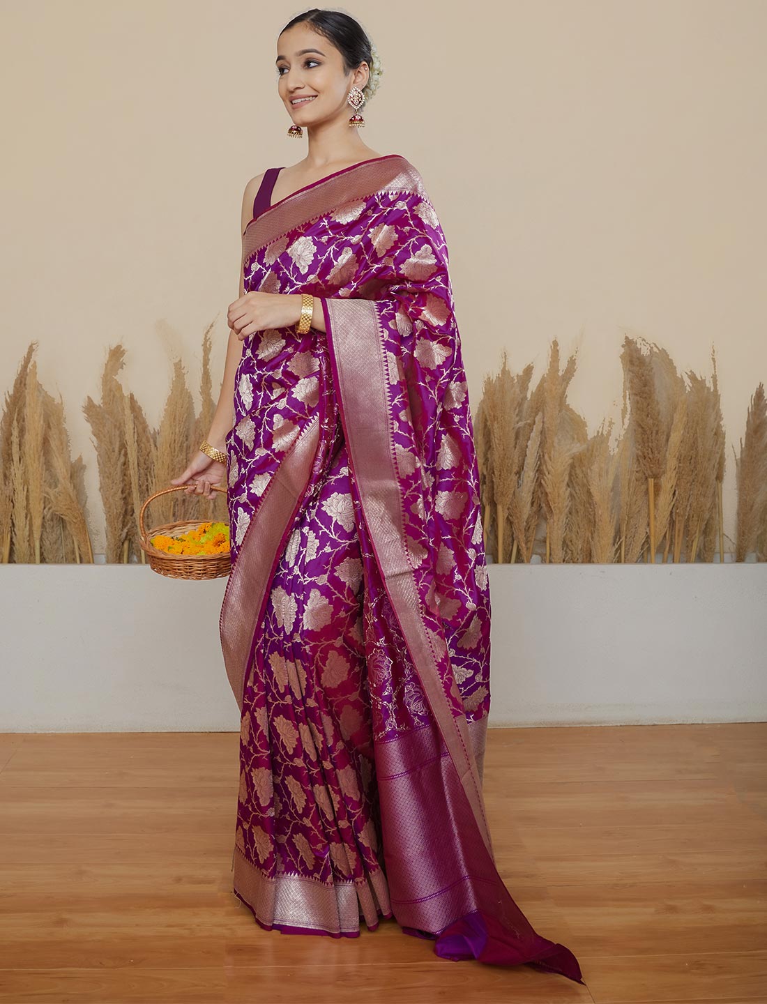 Banarasi pure Katan silk Saree