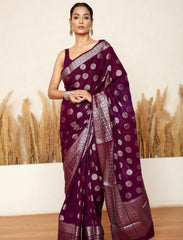 Crepe silk Saree