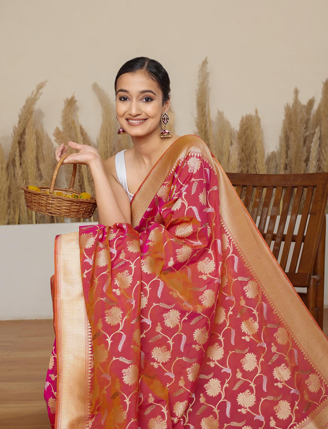 Tilfi Banarasi silk saree