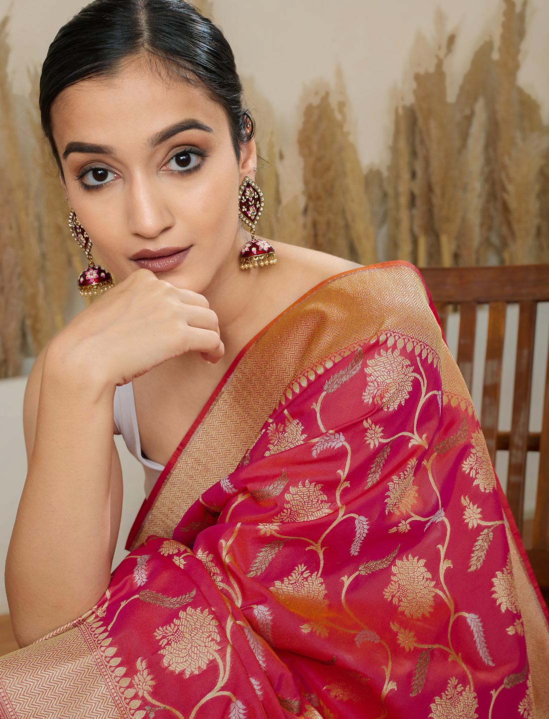 Tilfi Banarasi silk saree