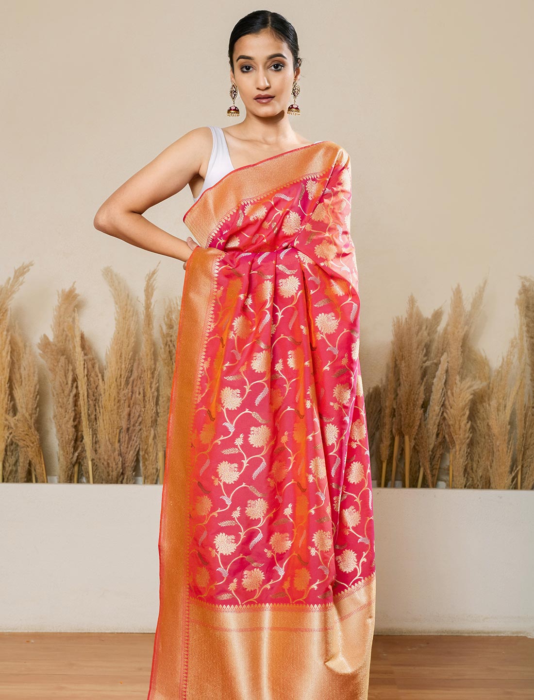 Tilfi Banarasi silk saree