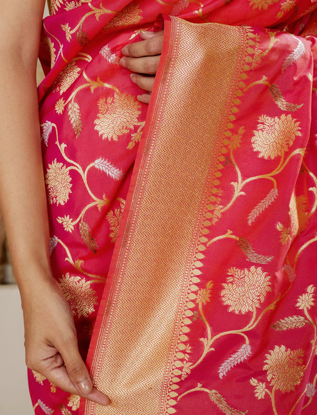 Tilfi Banarasi silk saree