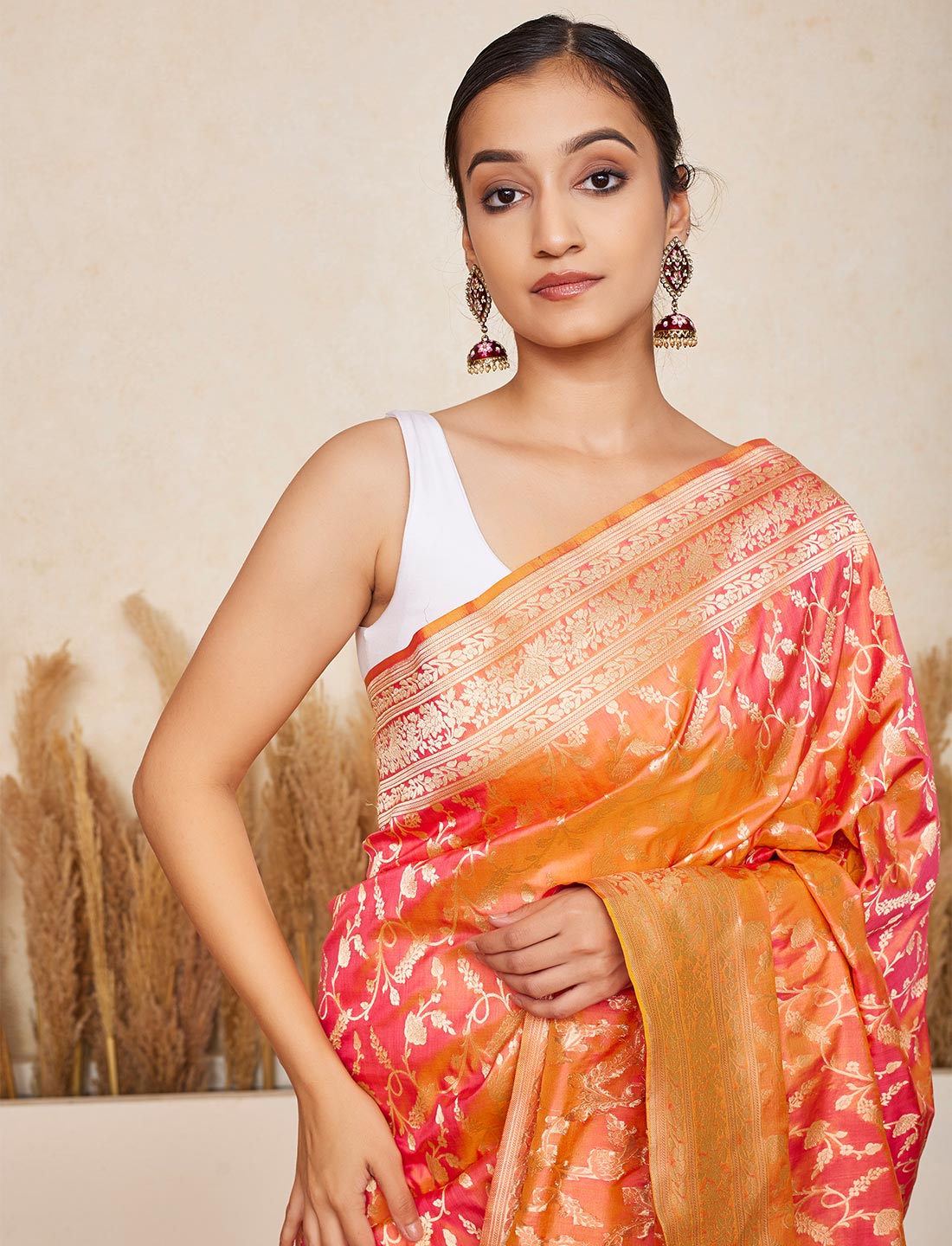 Banarasi pure Katan silk Saree