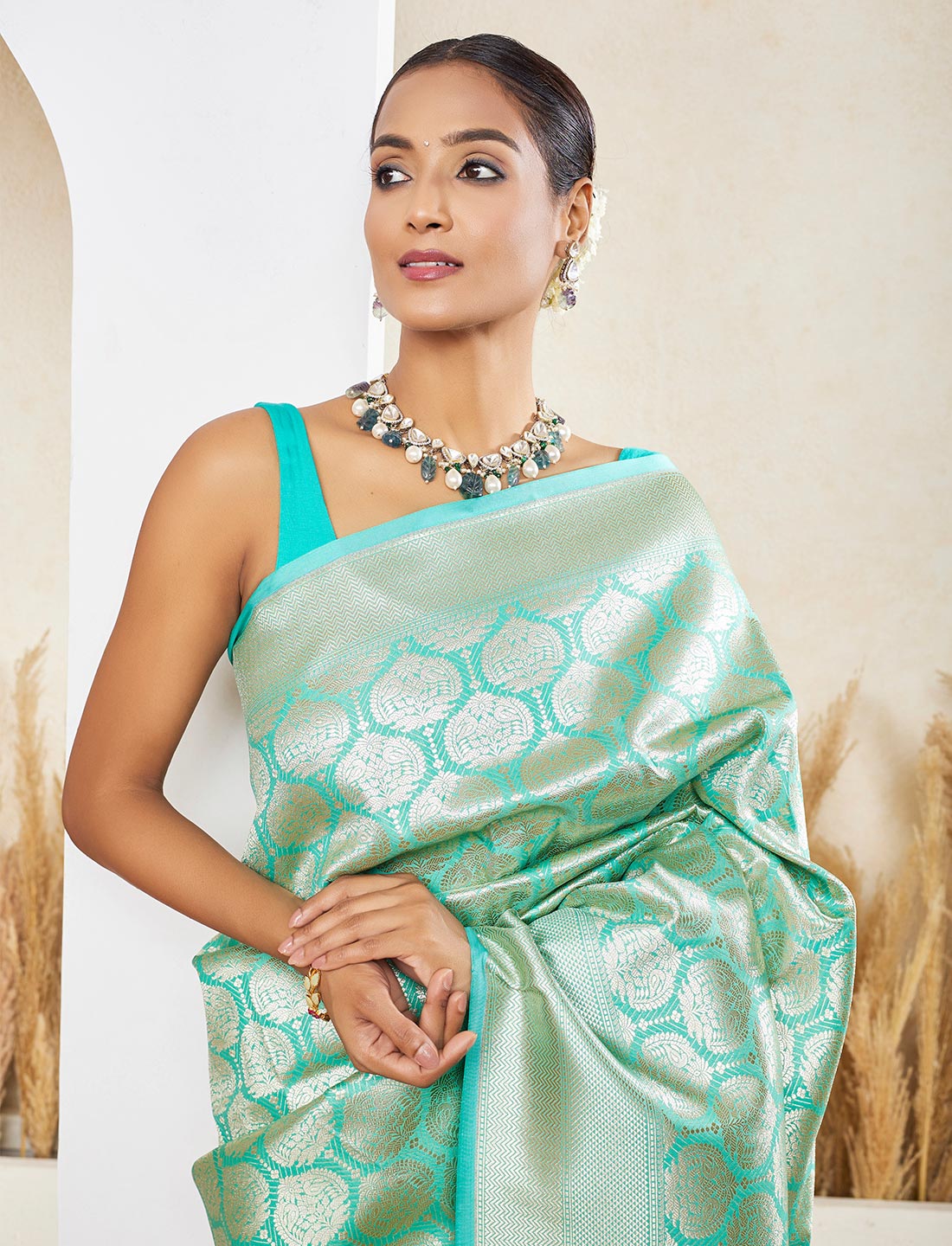 Handloom Satin silk Saree