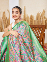 Banarasi silk Jamdani Saree