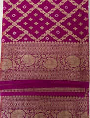 Beautiful crepe silk saree