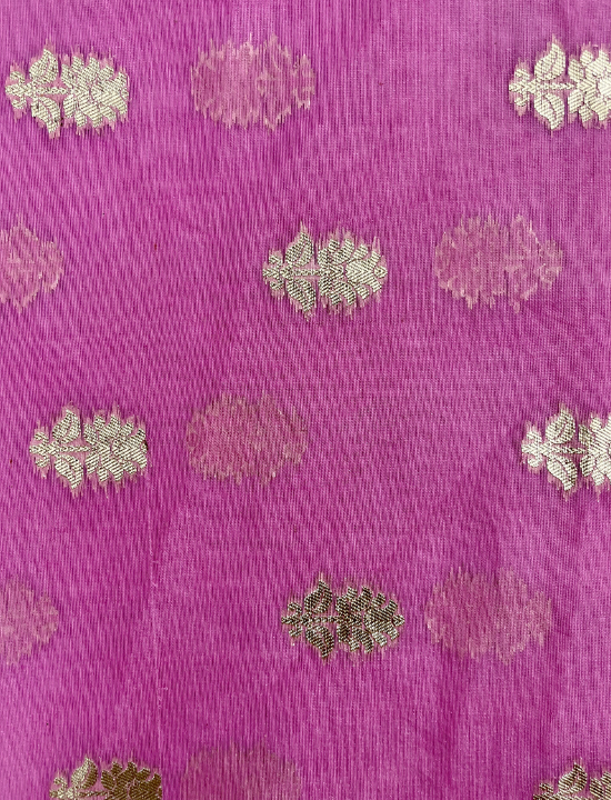 Cotton Silk Suits with Heavy Contrast Dupatta