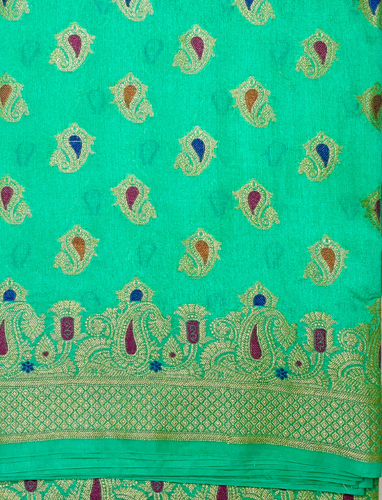 Beautiful crepe silk saree