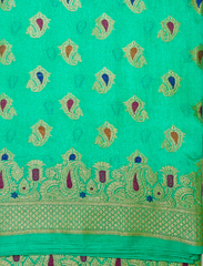 Beautiful crepe silk saree