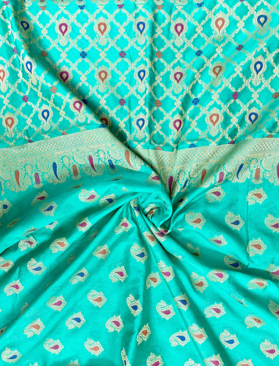 Beautiful crepe silk saree